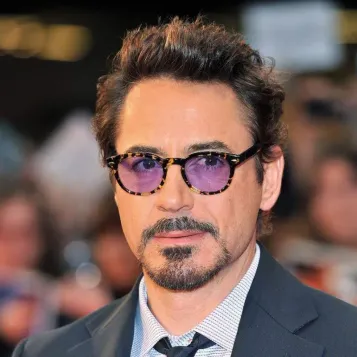 Robert Downey Jr wearing Moscot Eyeglasses