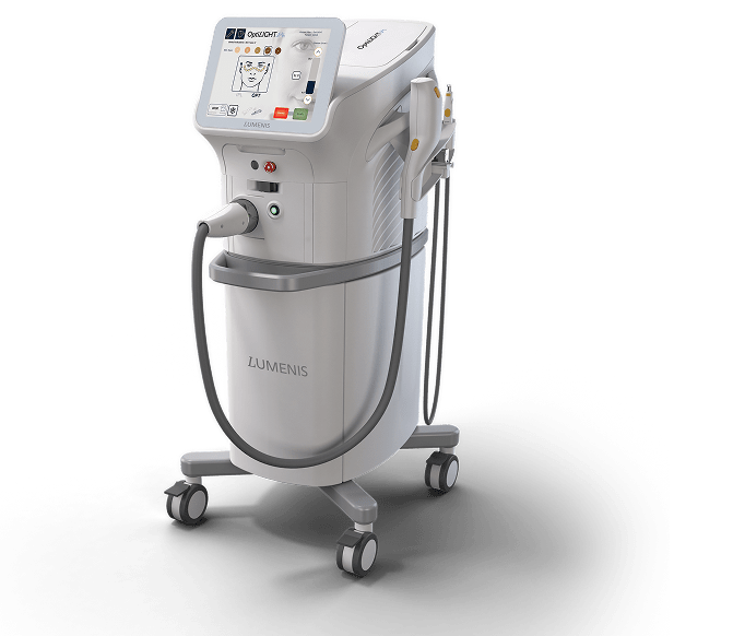 Lumenis OptiLight intense pulsed light machine used for dry eye treatment